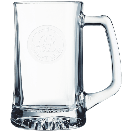 Polar Camel Beer Mug with Handle - 25 / Clear