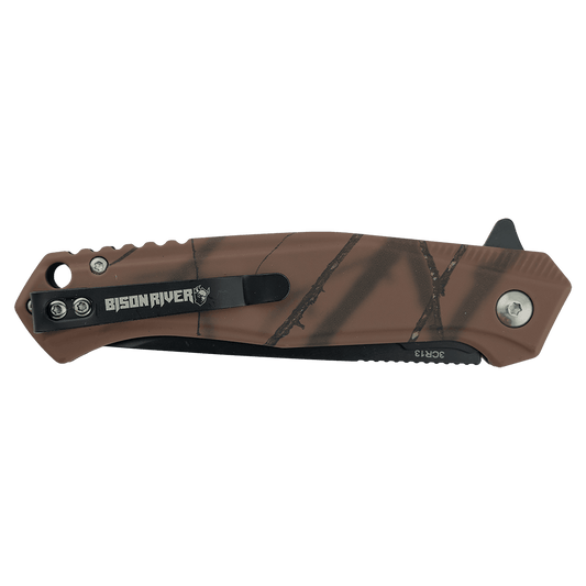 Bison River 4.5" Mossy Oak Camo EDC Knife