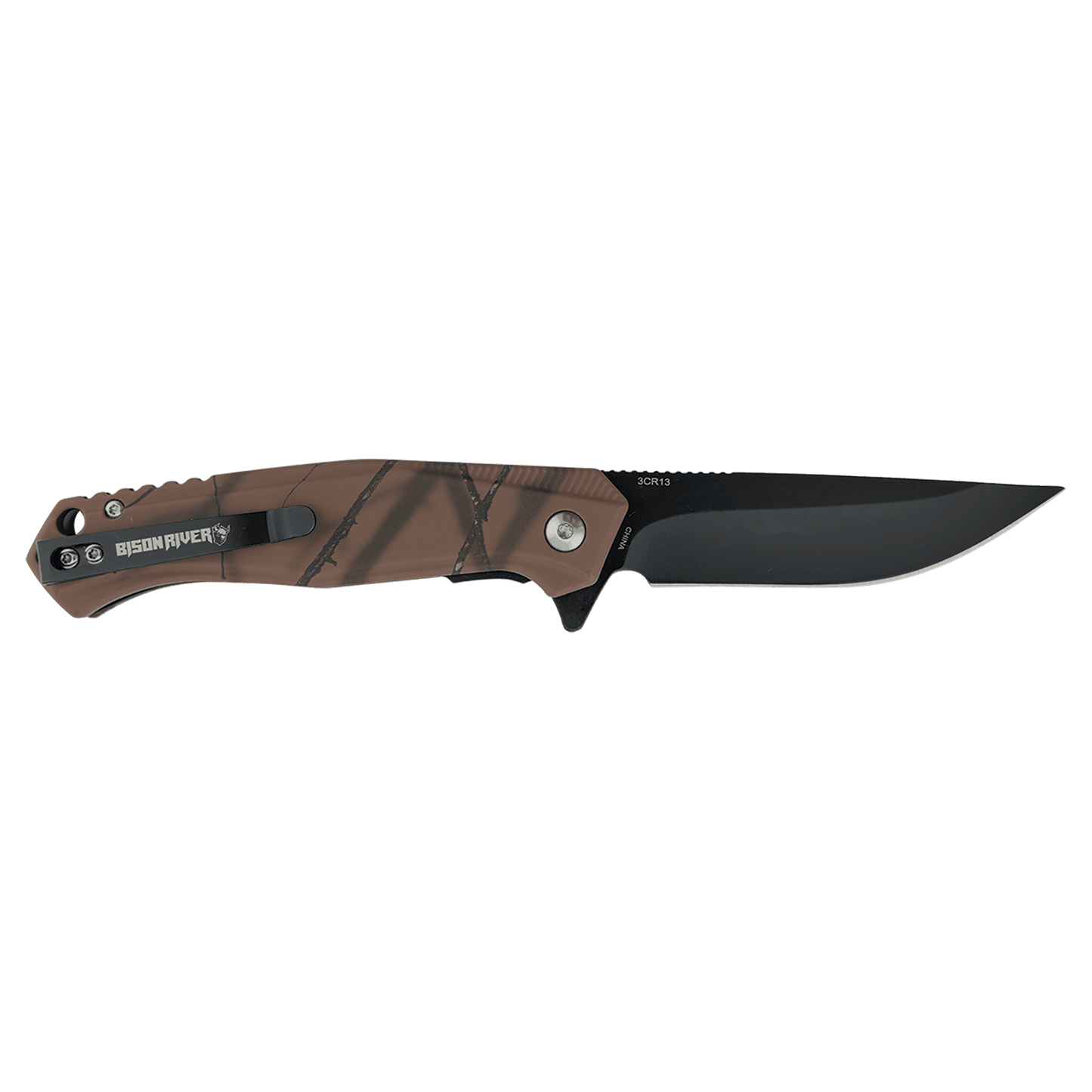 Bison River 4.5" Mossy Oak Camo EDC Knife