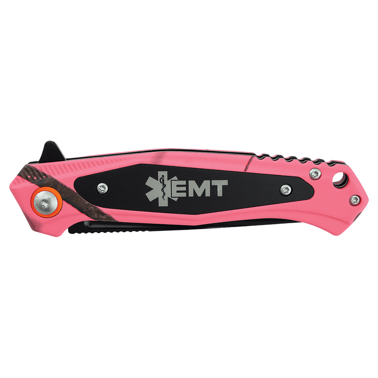 Bison River 4.5" Mossy Oak Pink Camo EDC Knife