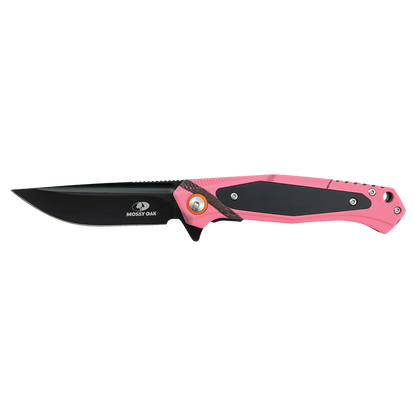 Bison River 4.5" Mossy Oak Pink Camo EDC Knife