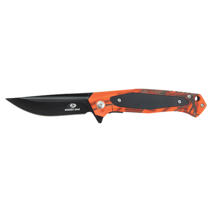 Bison River 4.5" Mossy Oak Orange Camo EDC Knife