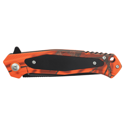 Bison River 4.5" Mossy Oak Orange Camo EDC Knife