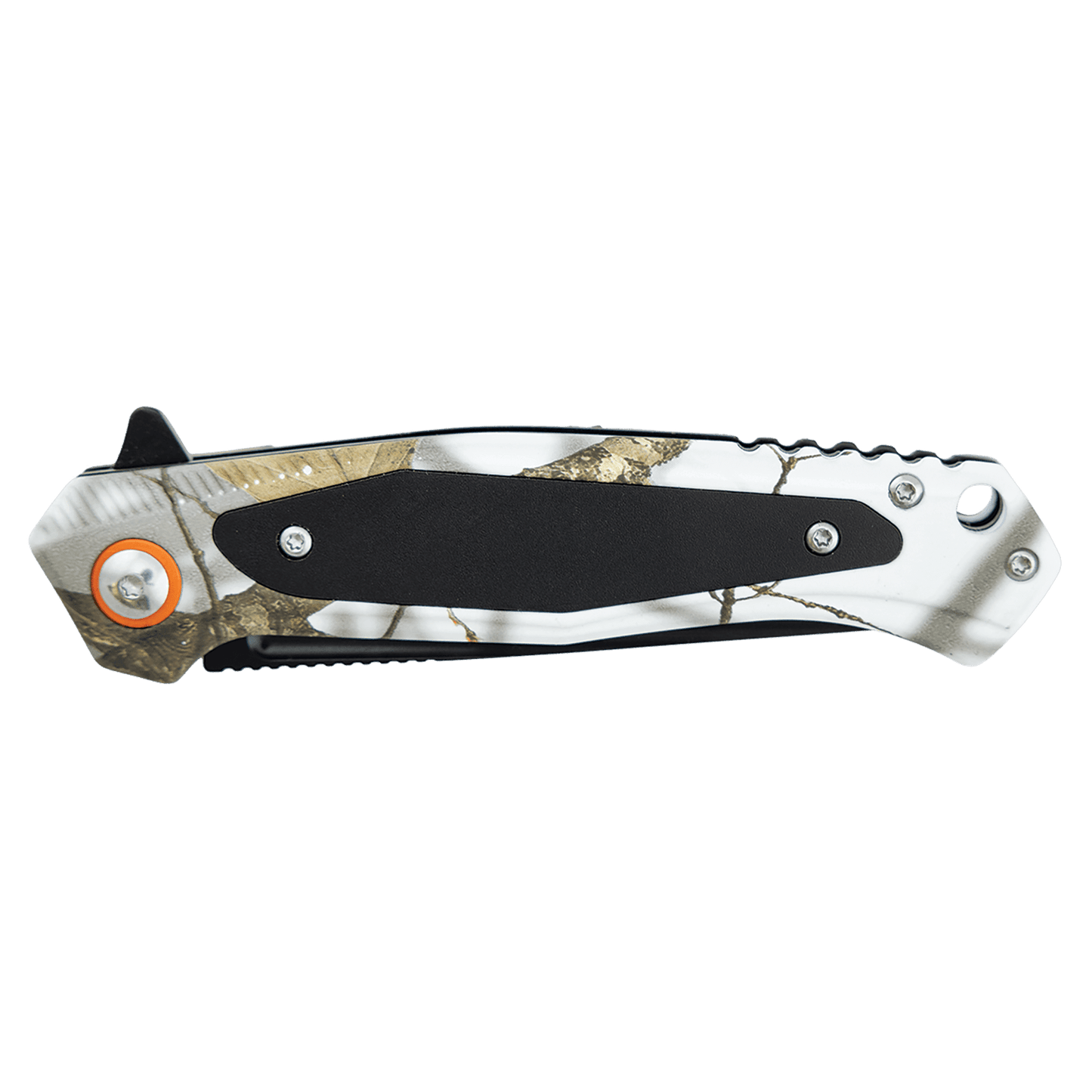 Bison River 4.5" Mossy Oak White Camo EDC Knife