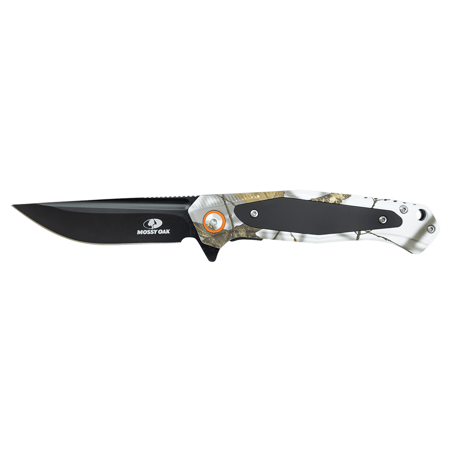 Bison River 4.5" Mossy Oak White Camo EDC Knife
