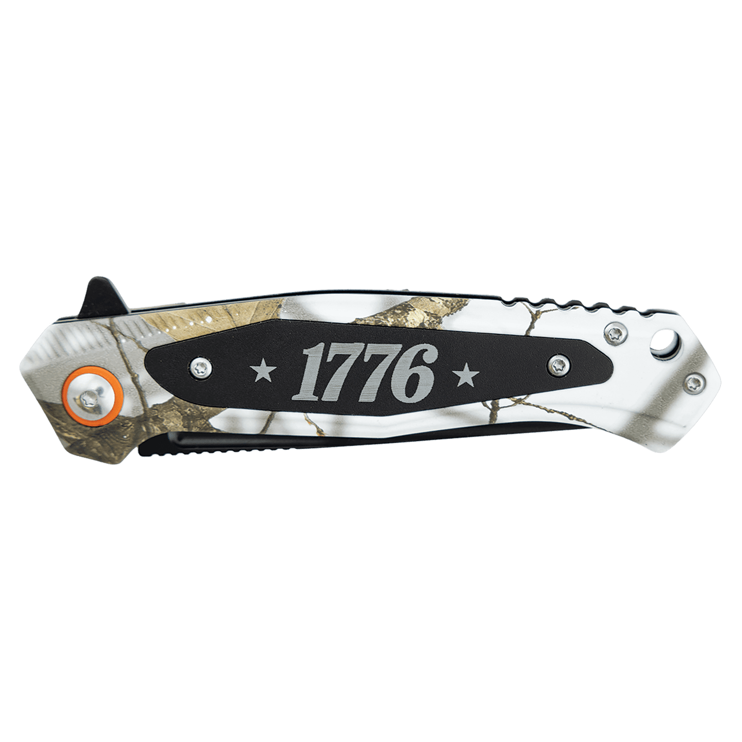 Bison River 4.5" Mossy Oak White Camo EDC Knife