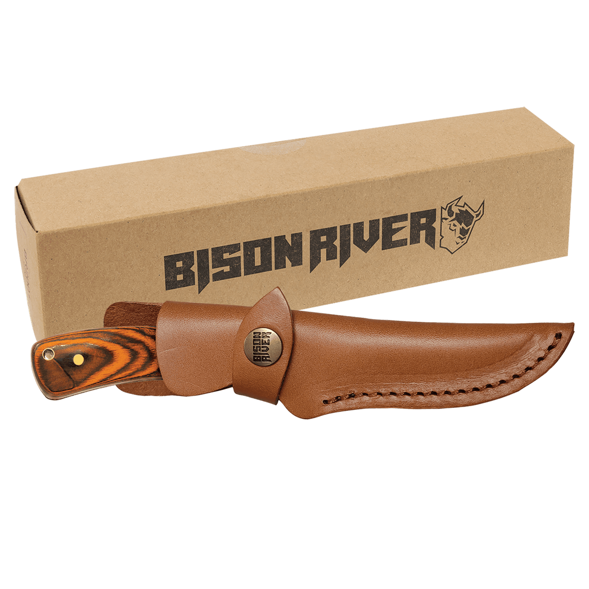 Bison River fixed blade knife