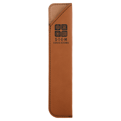 Rawhide 6 1/4" Laserable Leatherette Pen Sleeve