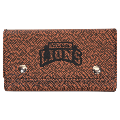 Football Laserable Leatherette Card & Dice Set
