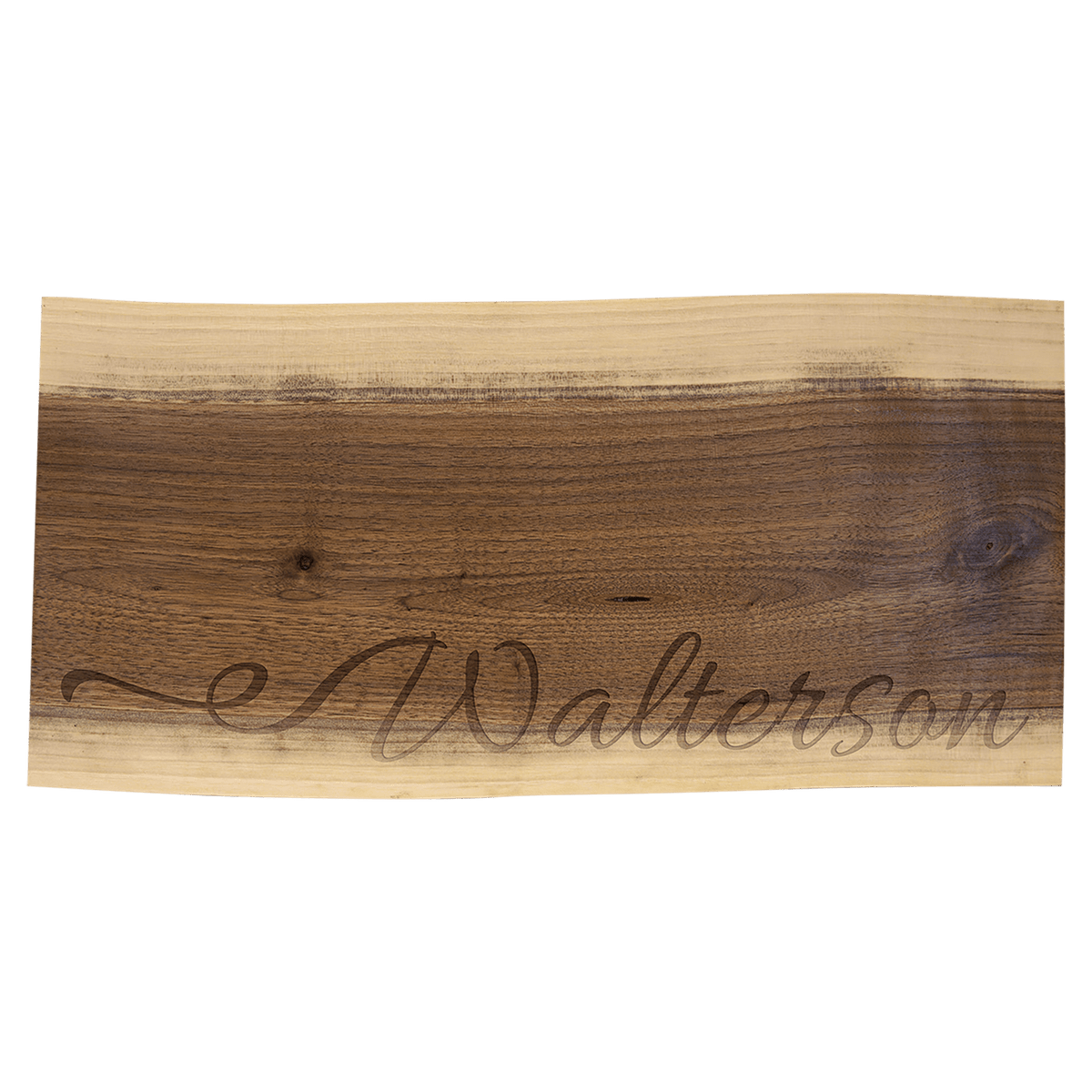 Black walnut charcuterie board