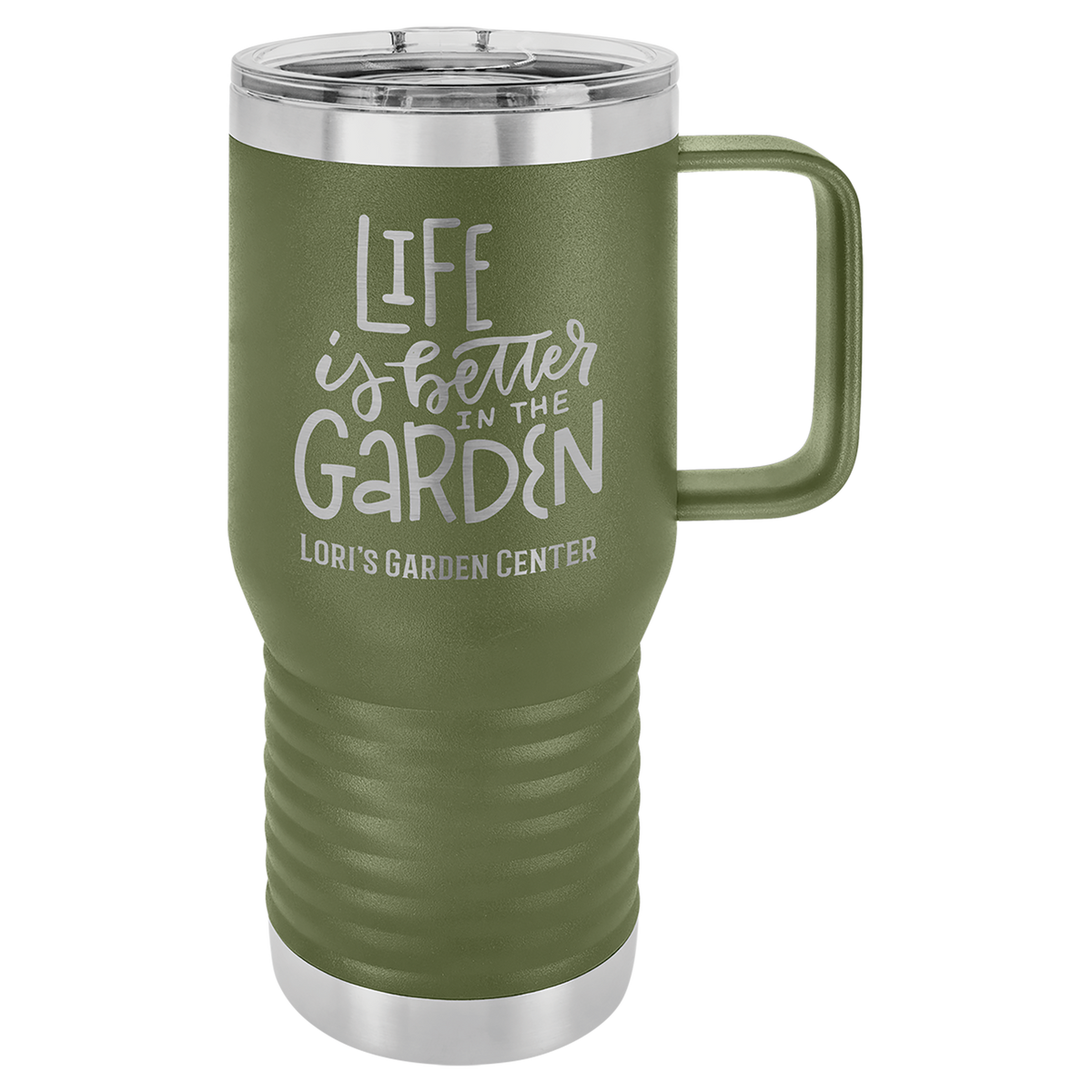 20 oz. Vacuum Insulated Travel Mug with Slider Lid