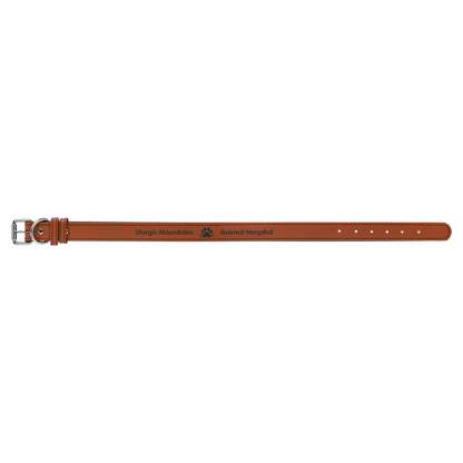 Rawhide Extra Large 27" x 1 1/4" Laserable Leatherette Dog Collar