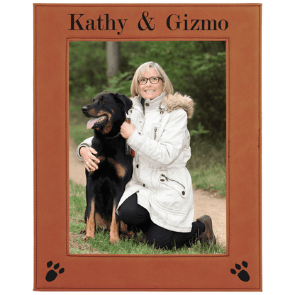 Rawhide 8" x 10" Laserable Leatherette Photo Frame