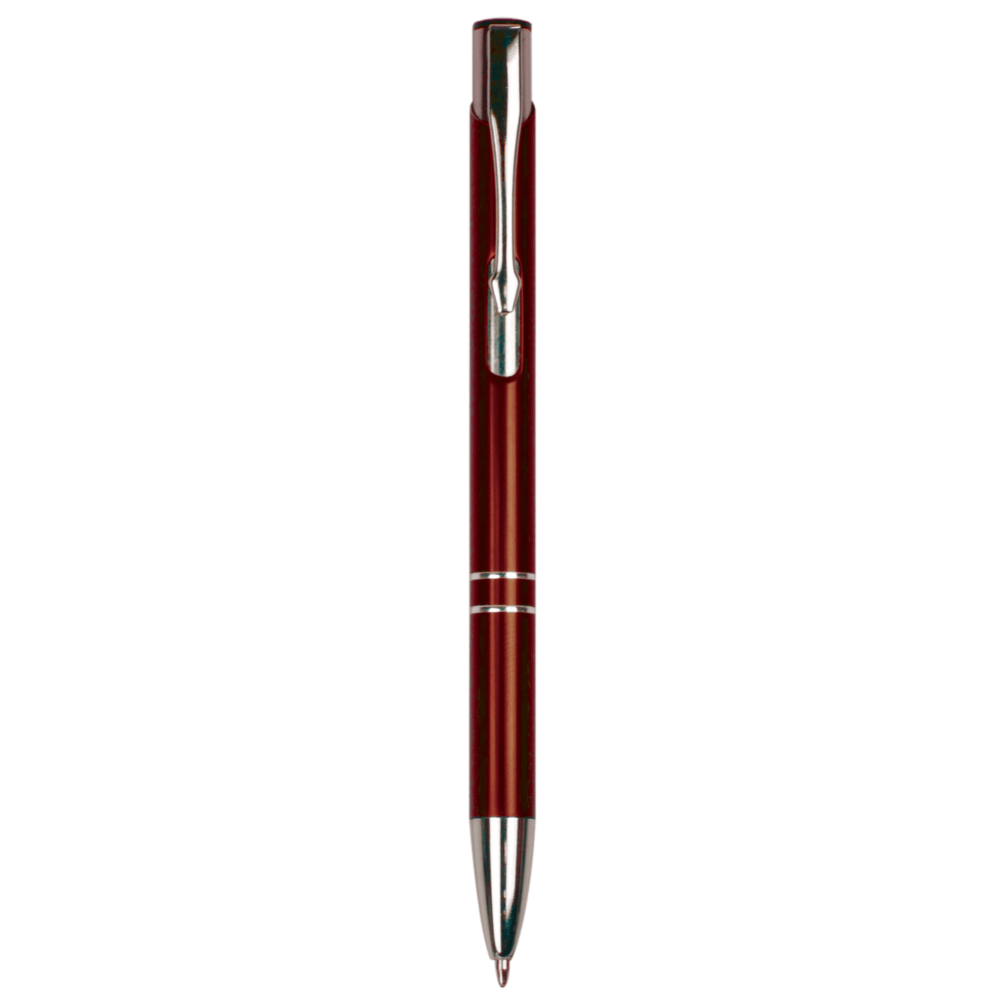 Burgundy with Silver Trim Laserable Pen