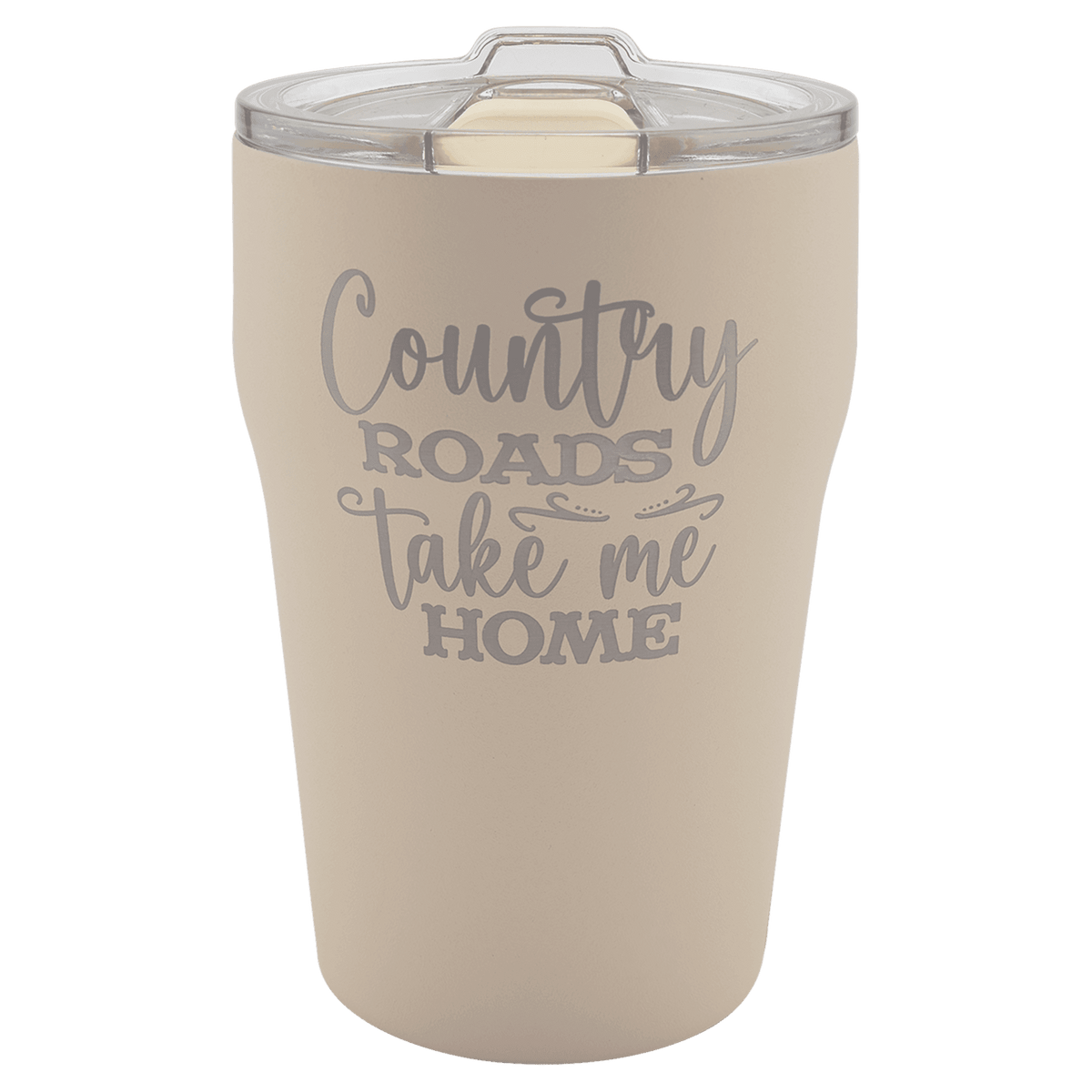 13 oz. Stackable Tumbler with Ceramic Liner and Slider Lid - Warm Sand