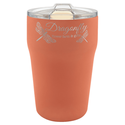 13 oz. Stackable Tumbler with Ceramic Liner and Slider Lid - Terracotta