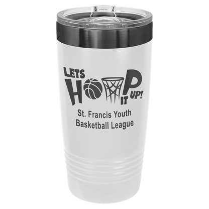 White/Ghost Black Polar Camel 20 oz. Ringneck Tumbler