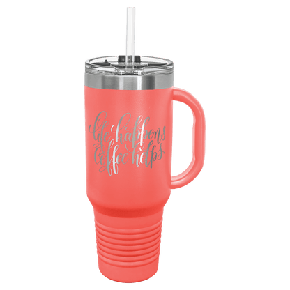 Polar Polar Camel 40 oz. Travel Mug with Snap Lid & Straw