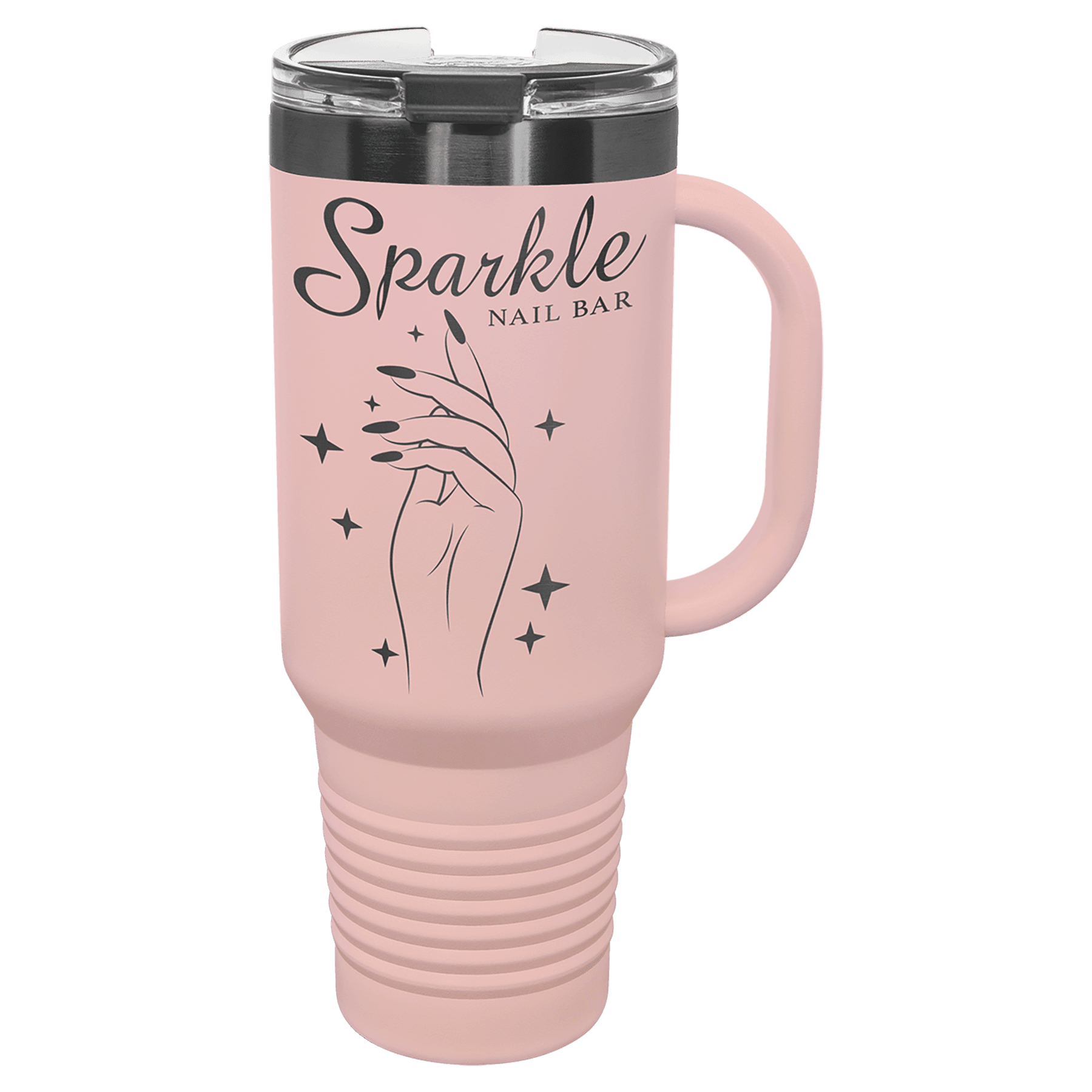 Black 2 Polar Camel 40 oz. Travel Mug with Handle & Straw
