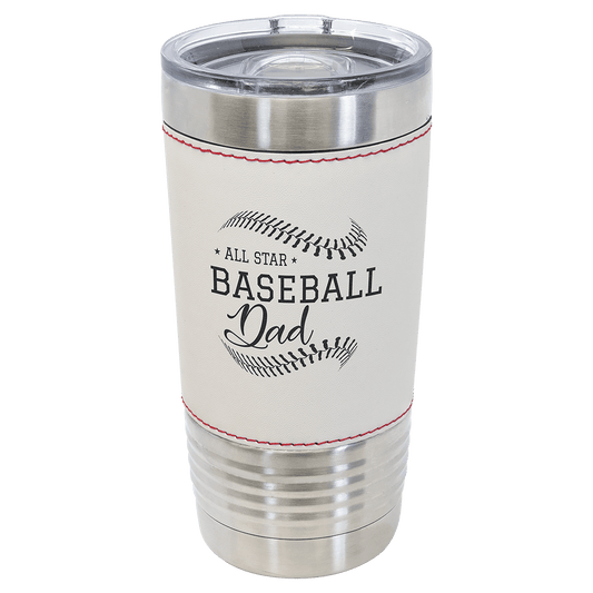 Polar Camel 20 oz. Baseball Tumbler with Slider