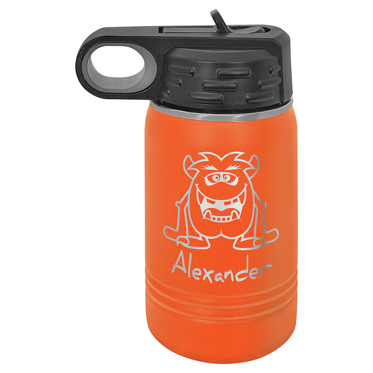 Orange Polar Camel 12 oz. Water Bottle